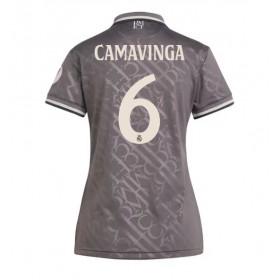 Real Madrid Eduardo Camavinga #6 Tredje skjorte til dame 2024-25 Kortermet